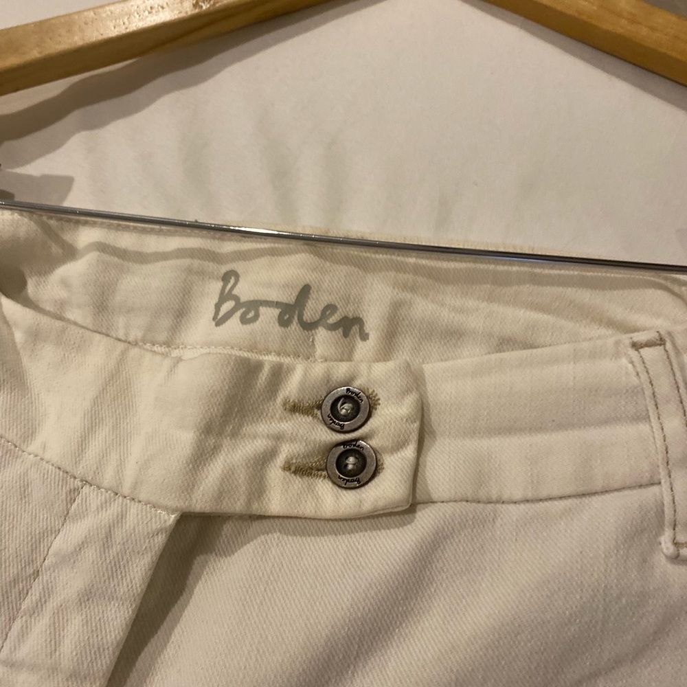 Boden Size 14 White Pants - image 1